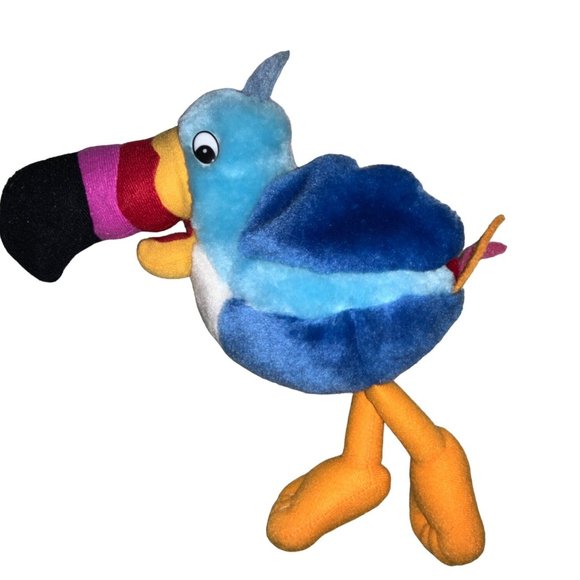 Kellogg's Froot Loops Toucan Sam Vintage 1994 1996 Stuffed Bird Toy Animal - Picture 6 of 10